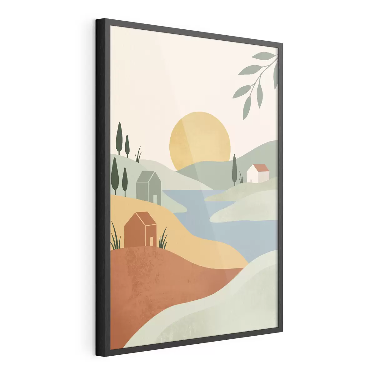 Plakat Rahulik maastik pehmetes toonides f50729