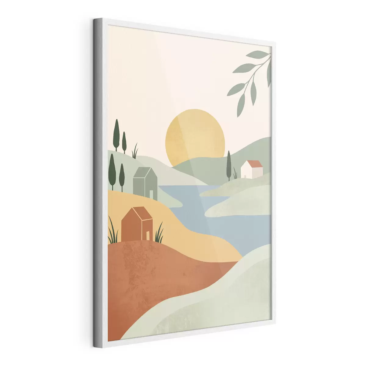 Plakat Rahulik maastik pehmetes toonides f50729