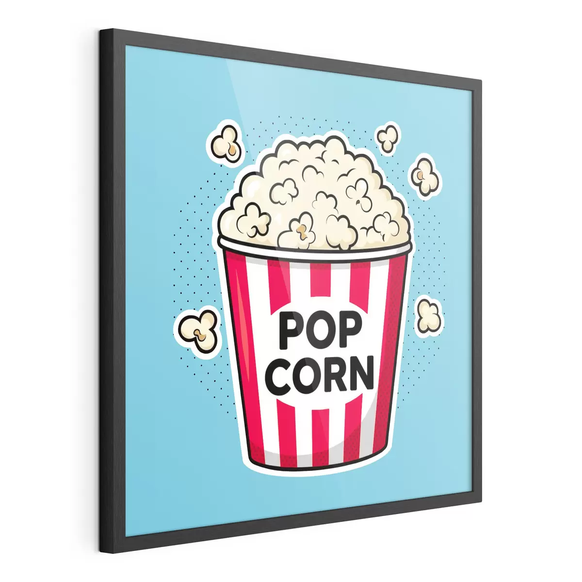 Plakat Suupisteaeg koos maitsva popkorniga f50791