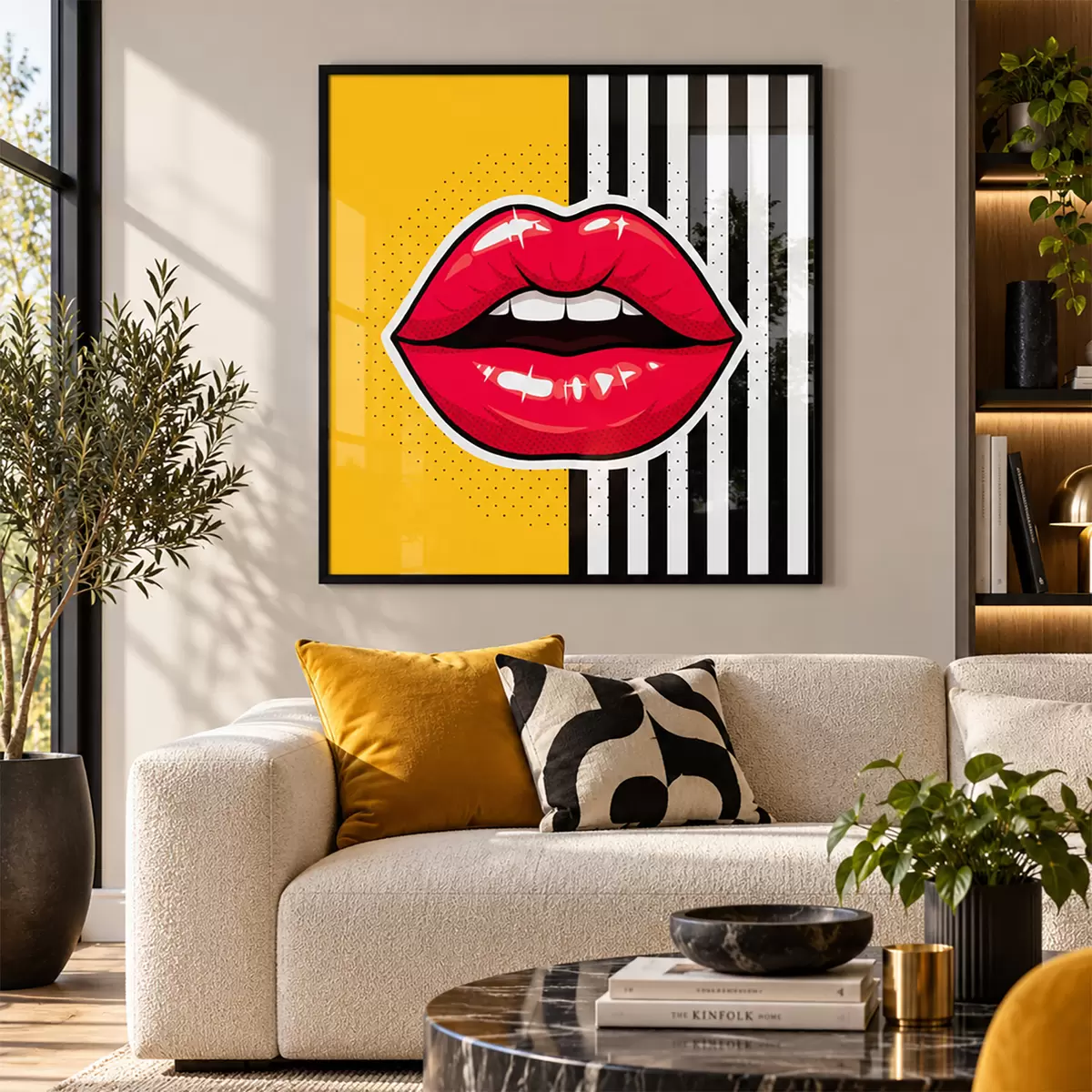 Plakat Julged huuled erksal taustal f50790