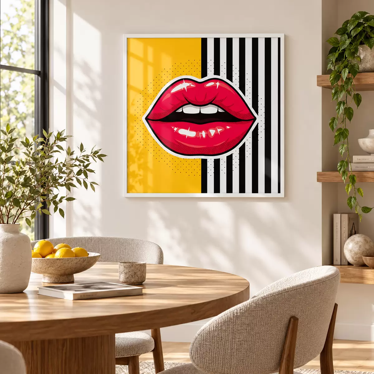 Plakat Julged huuled erksal taustal f50790