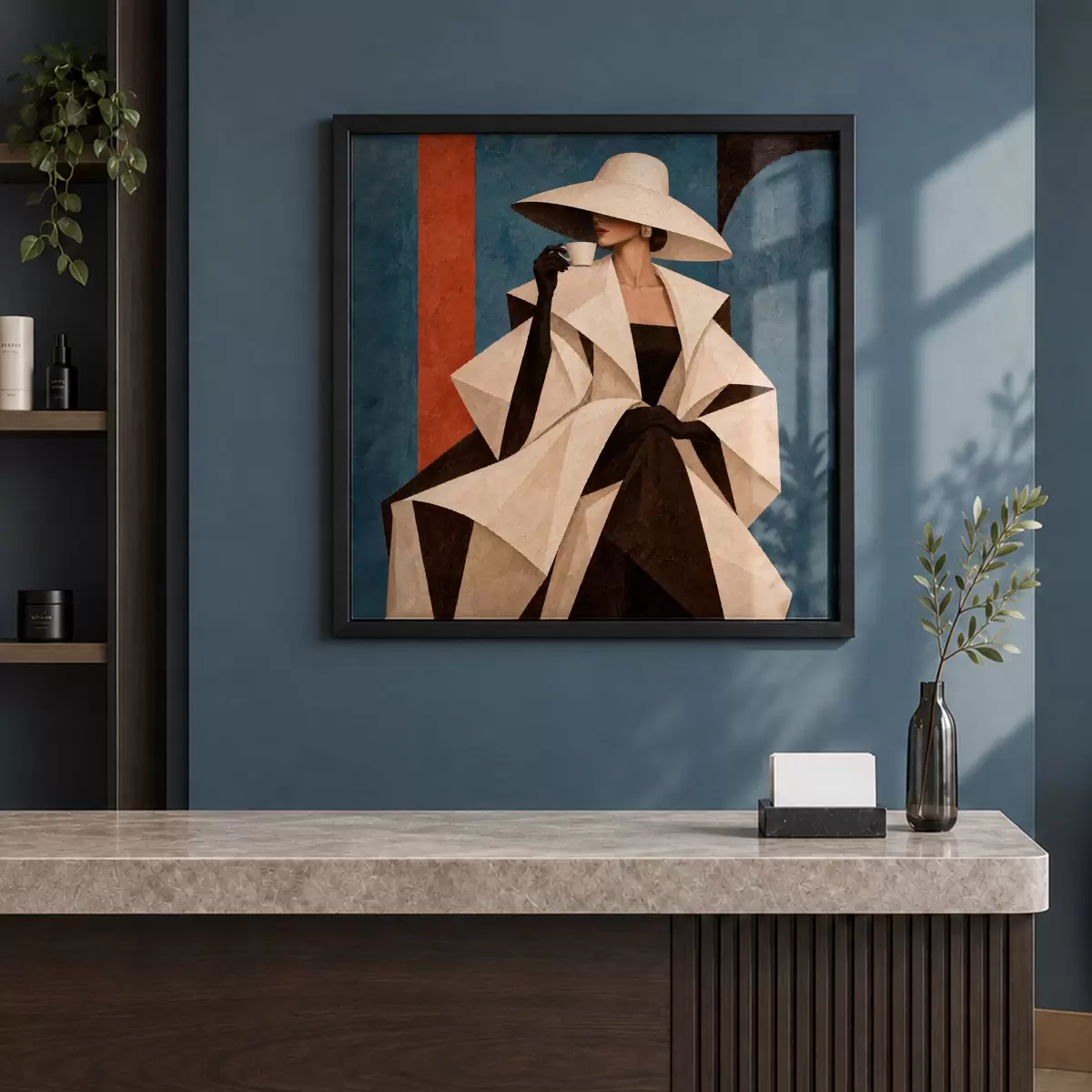 Plakat Elegantne mood kaasaegse nüansiga f50881