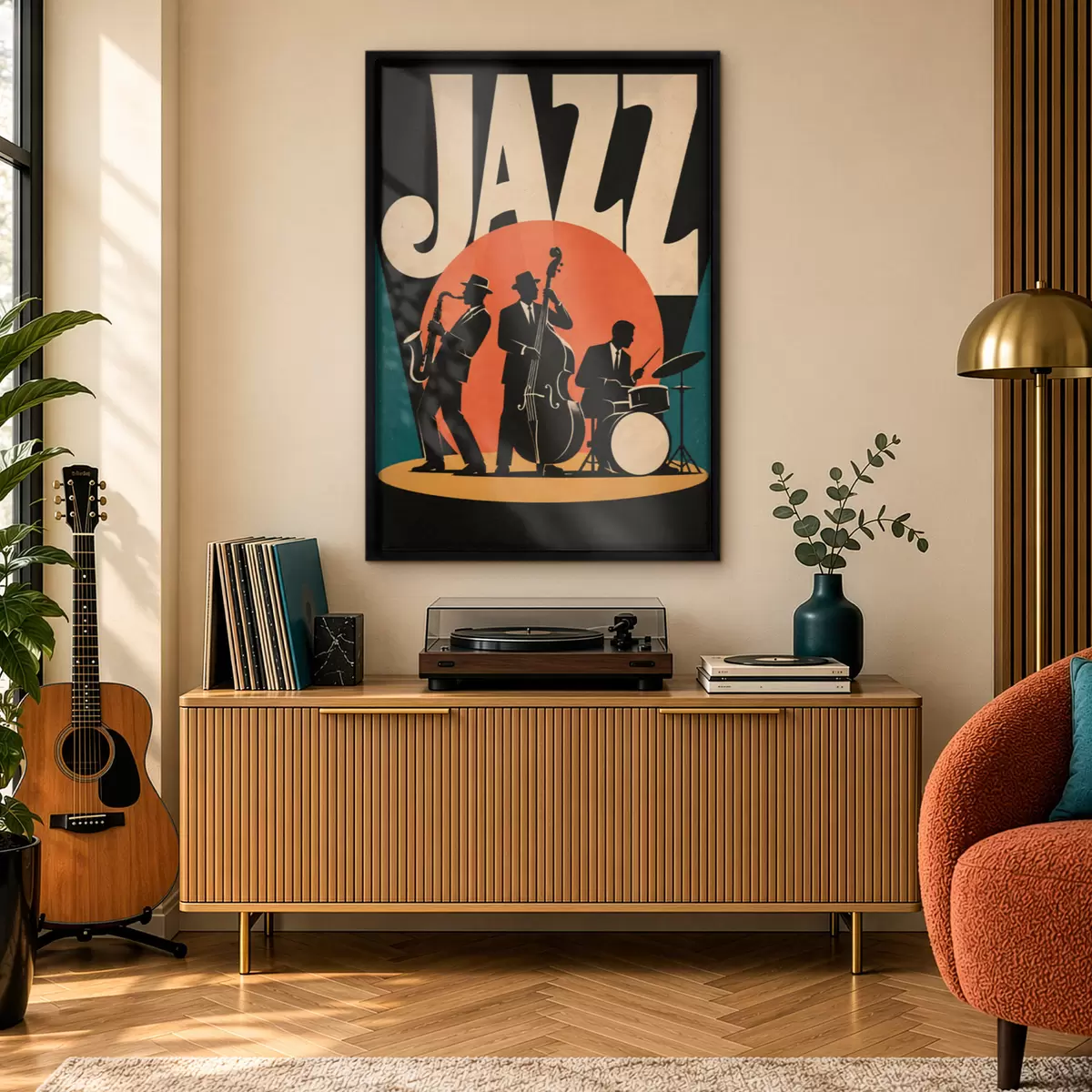 Plakat Elav jazz: rütm ja hing ühinevad f50921