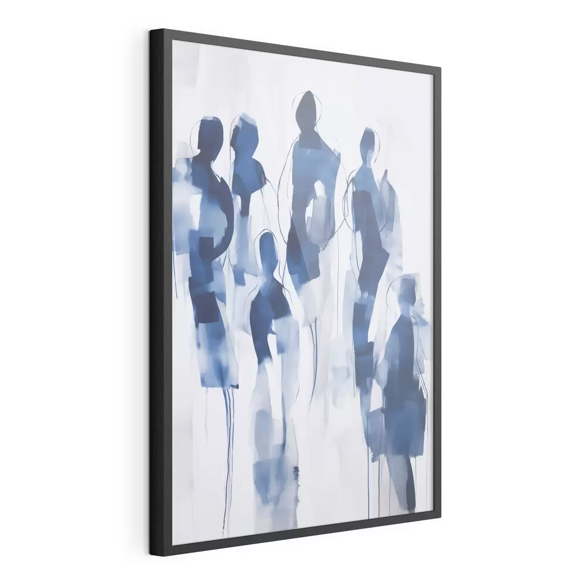 Plakat Siluetid, maalikunsti imitatsioon f51132