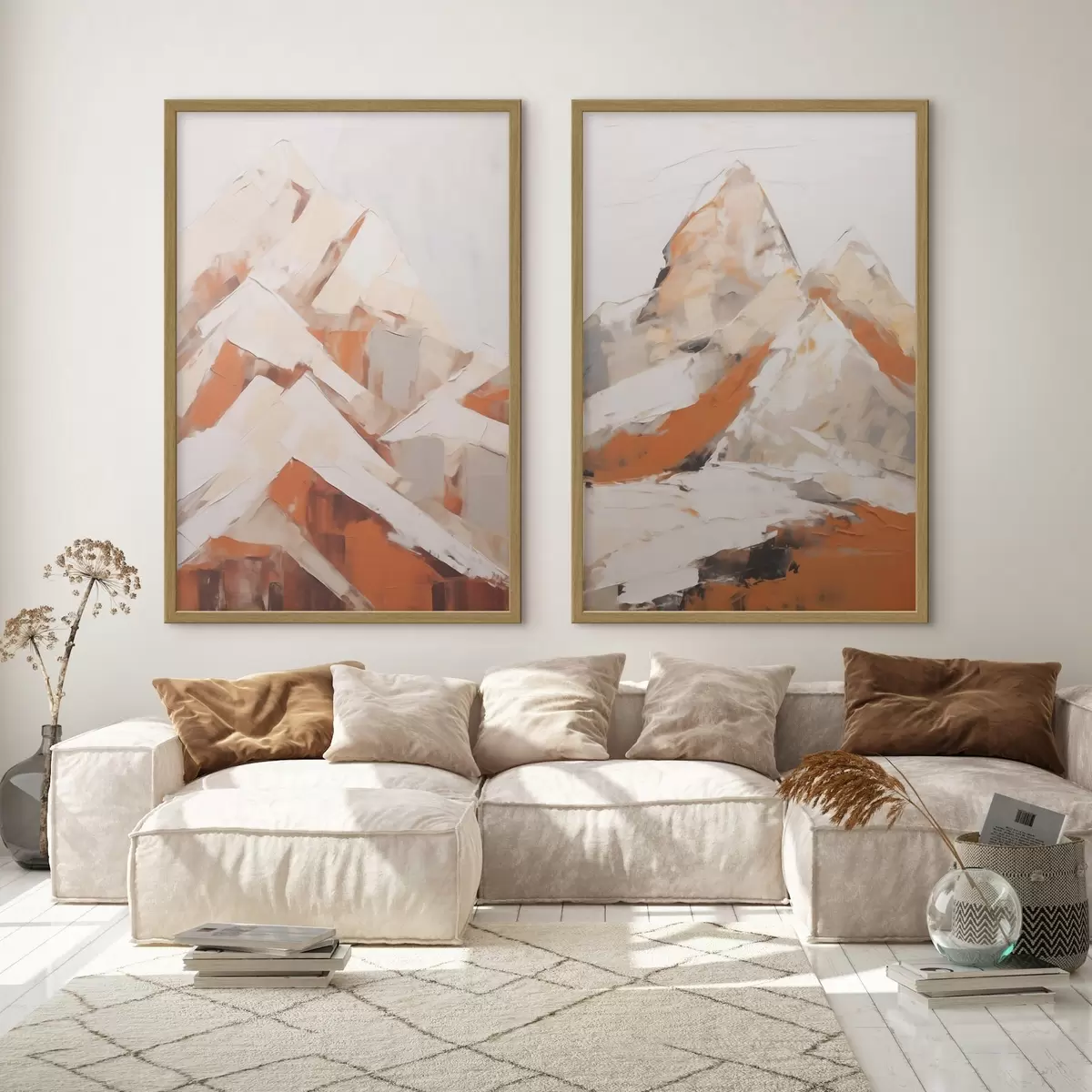 Plakat Mäed, maali imitatsioon d31094