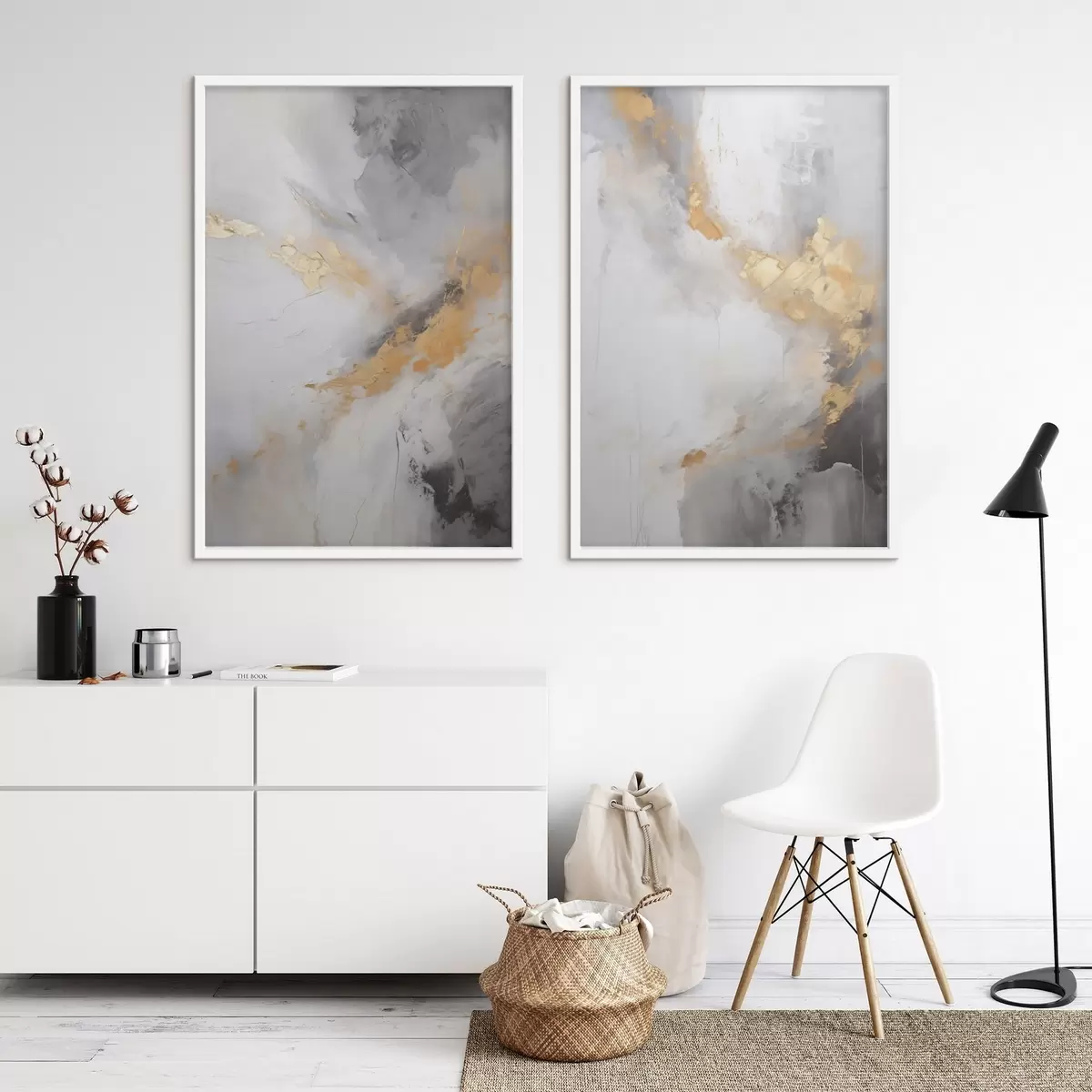 Plakat Kaasaegne abstraktsioon, maalikunsti jäljendamine d31102