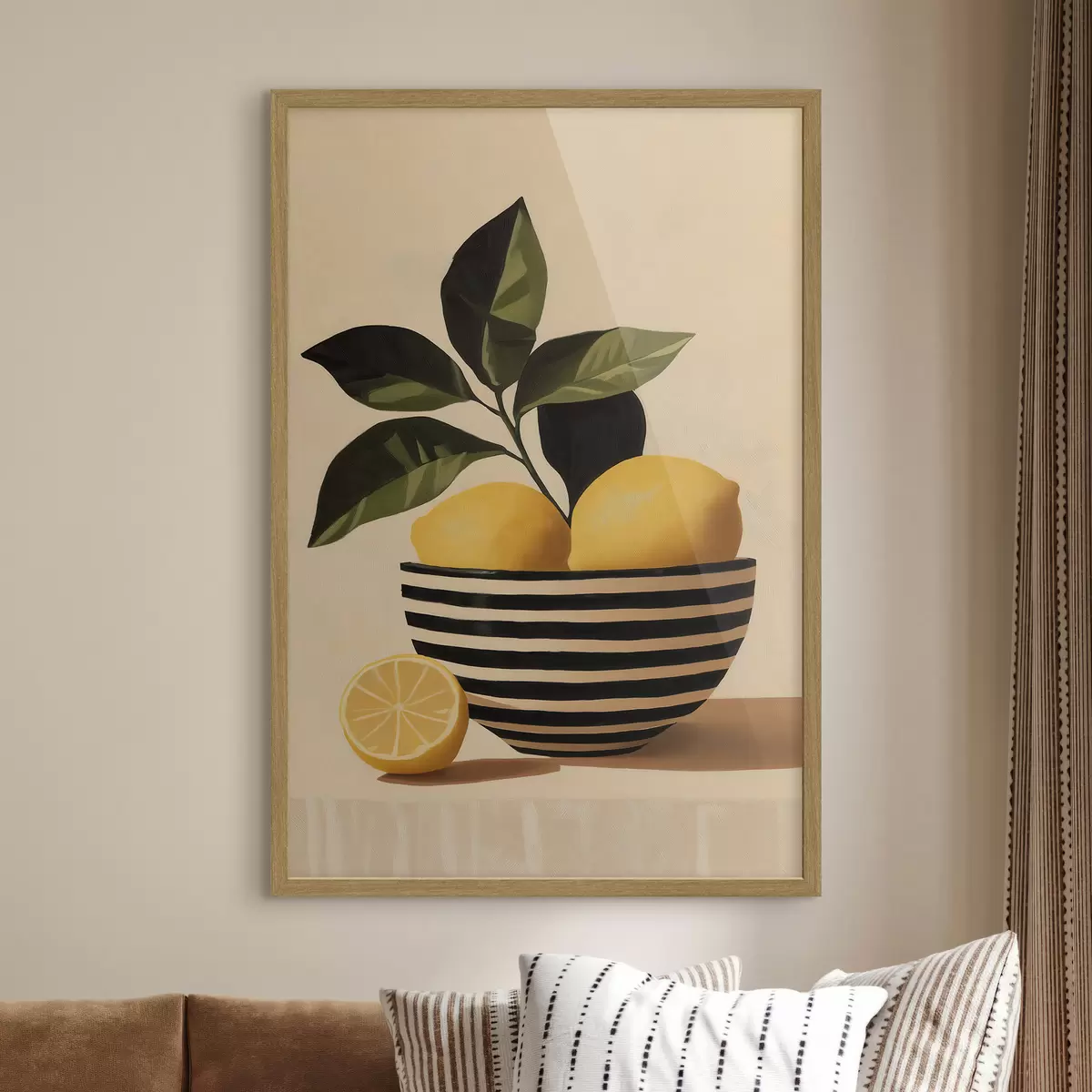 Plakat Sidrunid triibulises kausis f51046