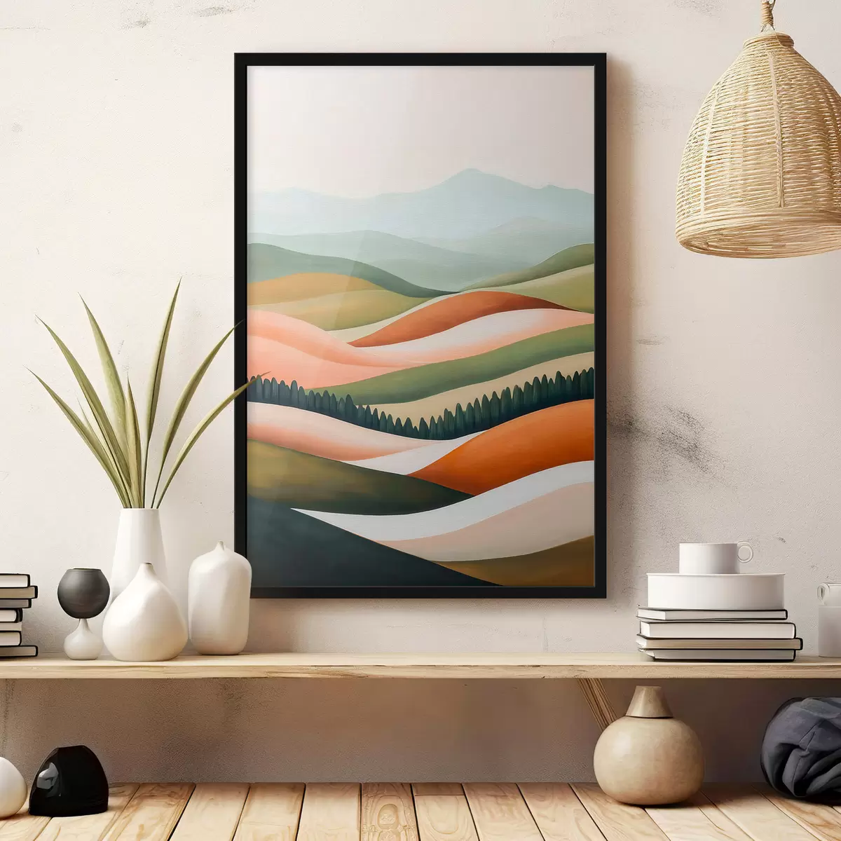 Plakat Värvikad mäed f51056