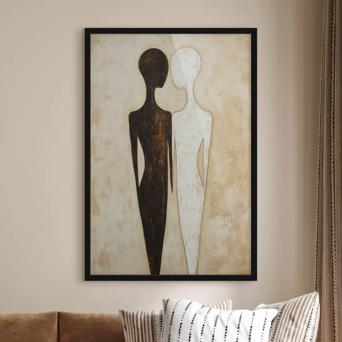 Plakat Abstraktsed siluetid f51059