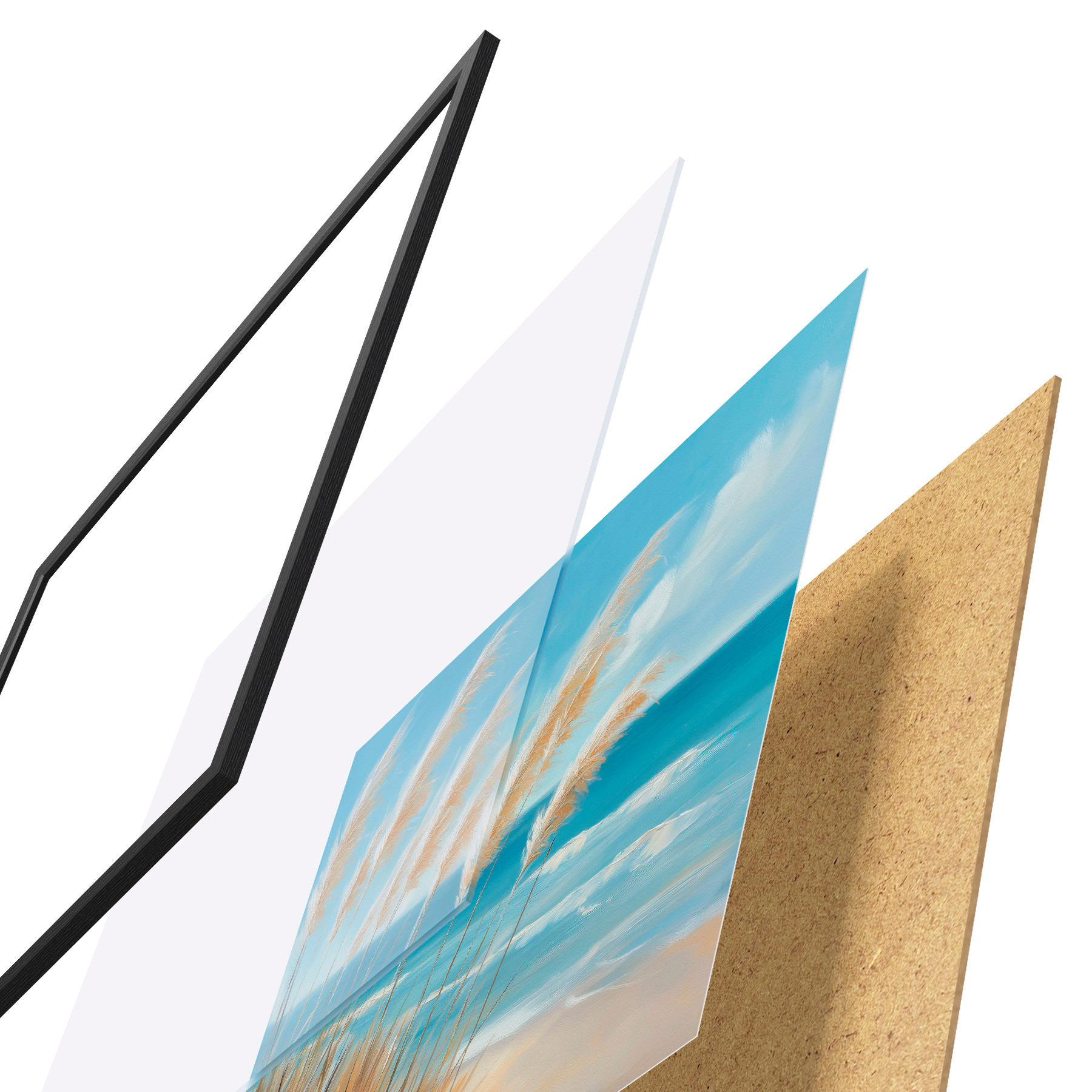 Plakat Teraviljapead mere ääres f51061