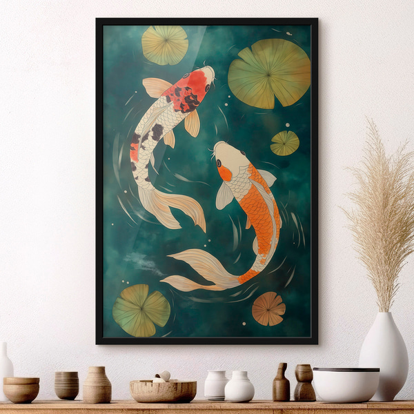 Plakatite Ida-koi, Plakatid Loomad, f51076bk : Uwalls