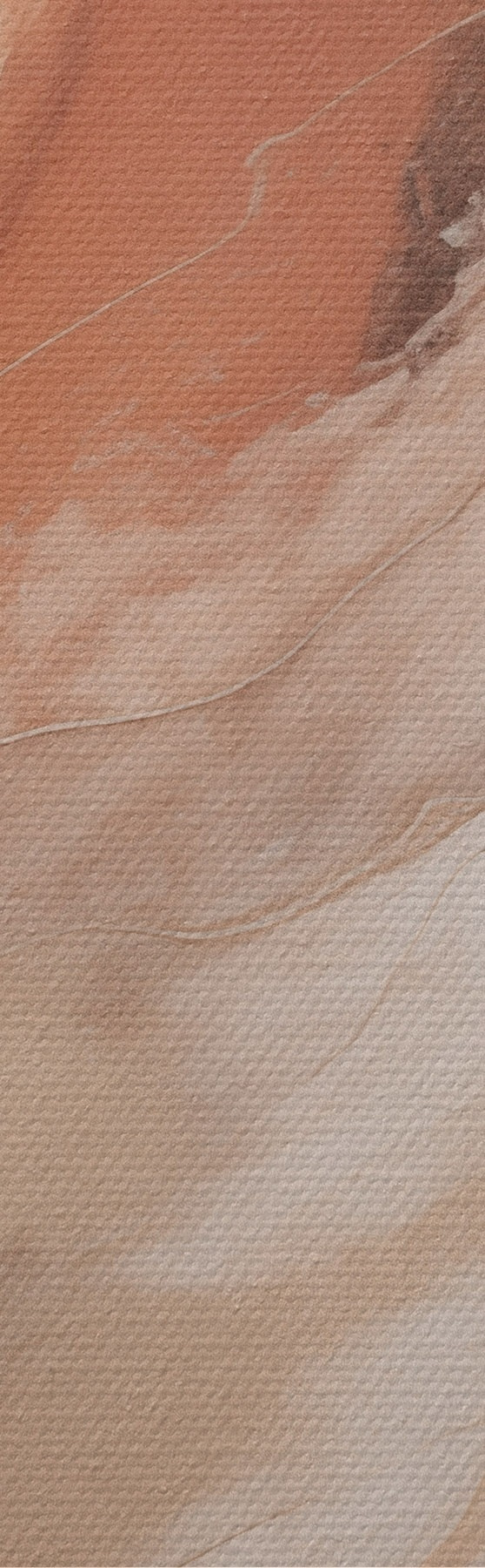 Pilt Soojad terrakotta-toonides voolavkunsti lained s51085