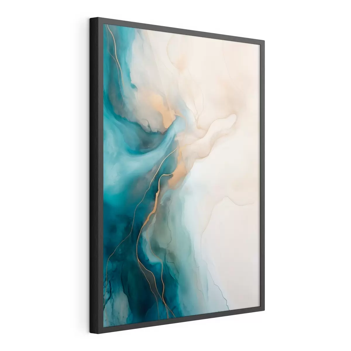 Plakat Azure ja Sand Marble Waves f51082