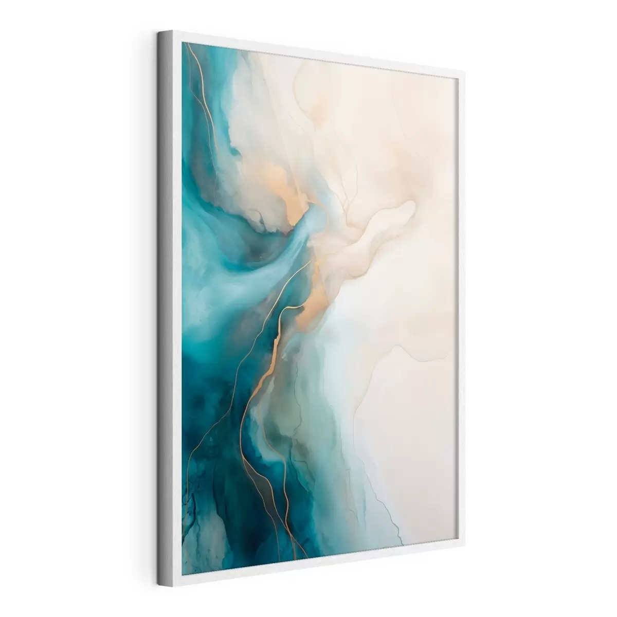 Plakat Azure ja Sand Marble Waves f51082