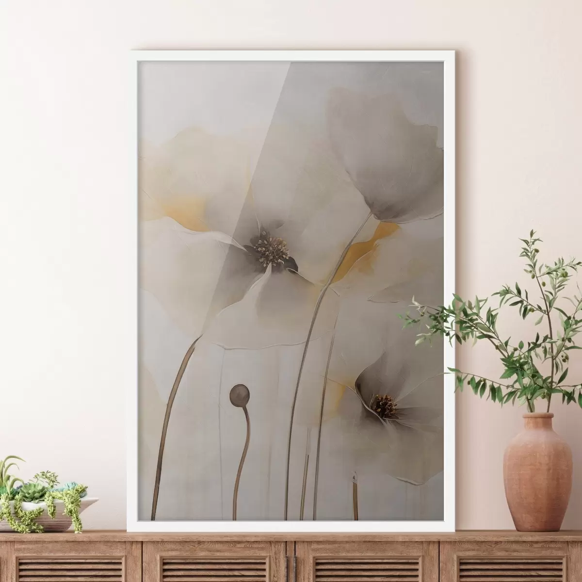 Plakat Õrnad moonid peenikestel varretel f51089