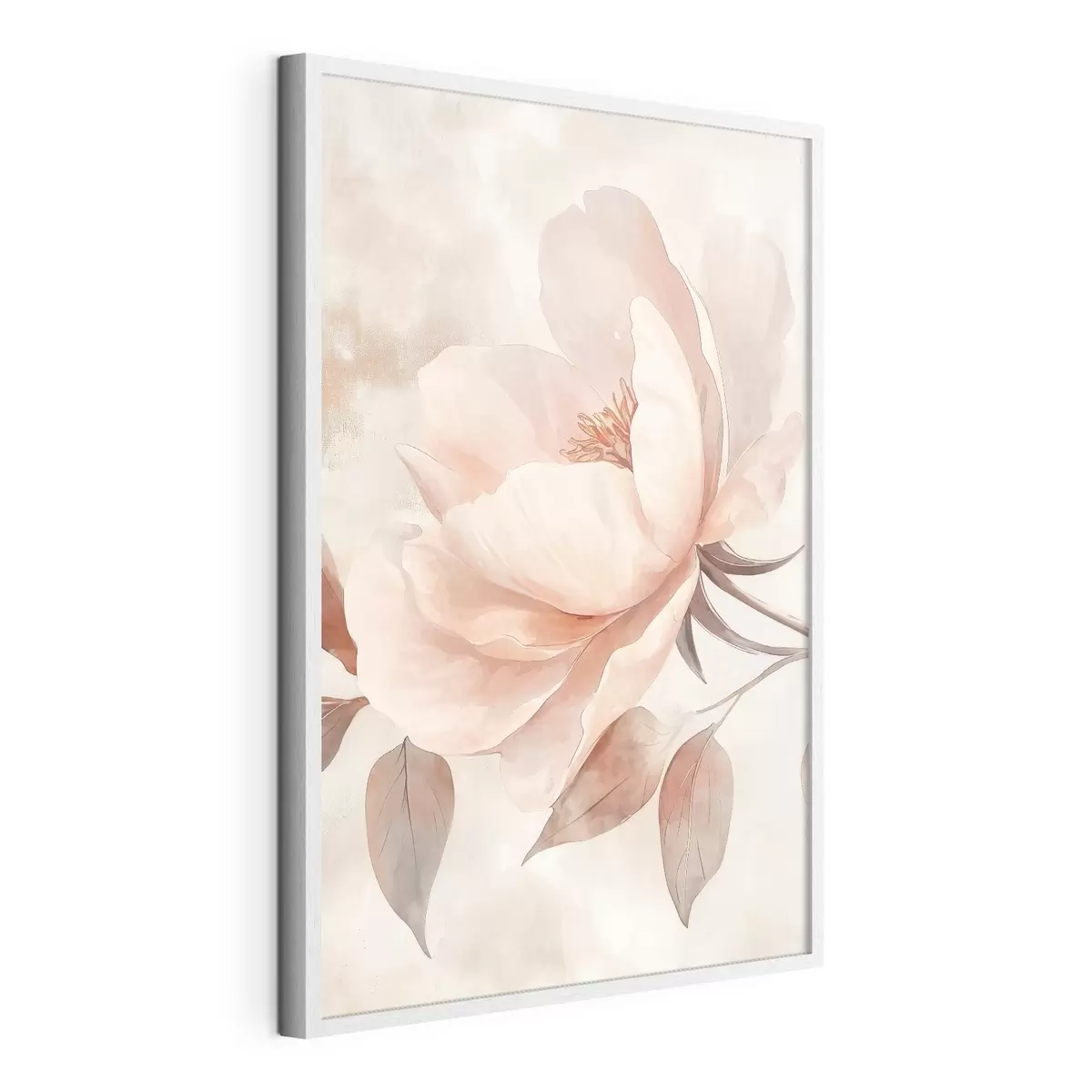 Plakat Roosa-beež akvarelllill f51098