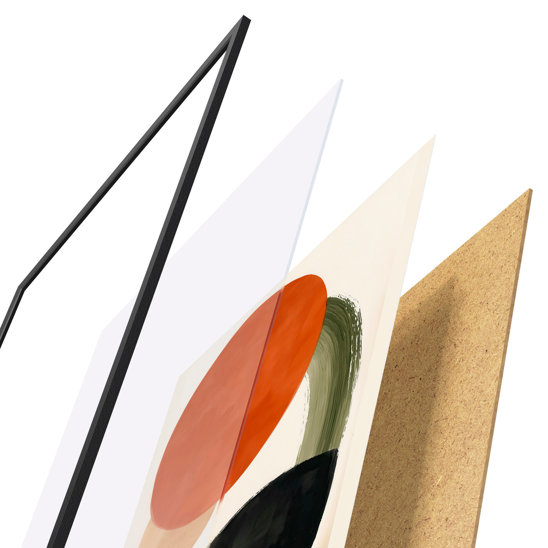 Plakat Geomeetriline abstraktsioon f51147