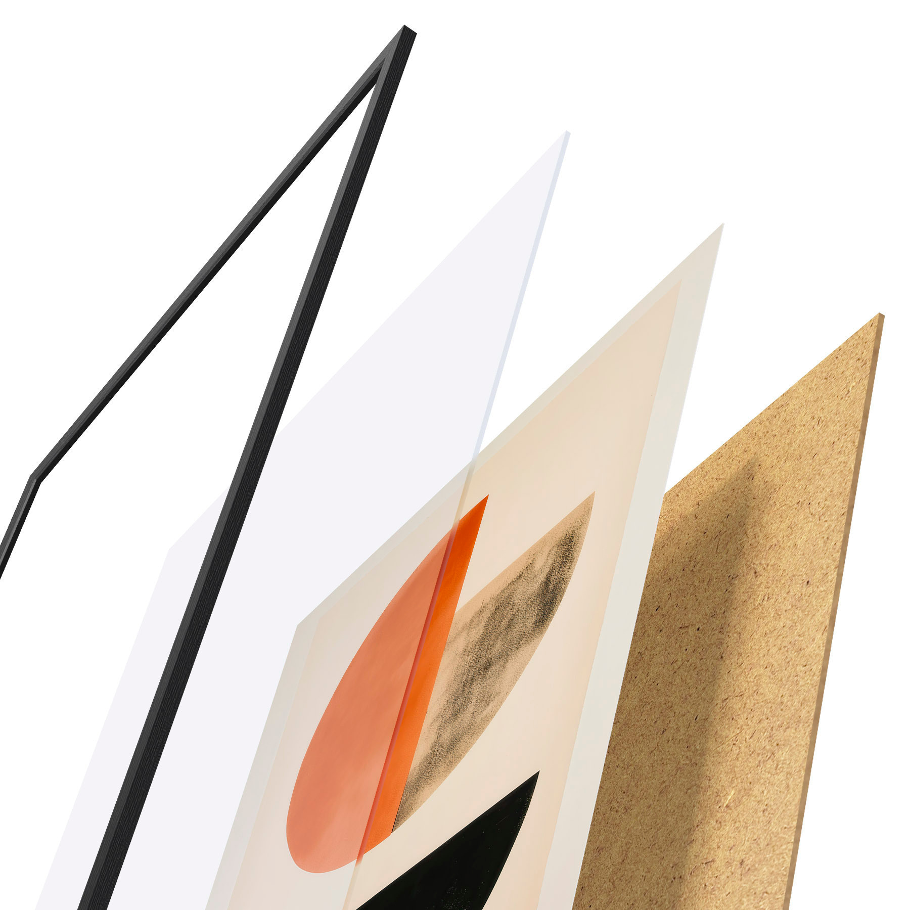 Plakat Geomeetriline abstraktsioon f51149