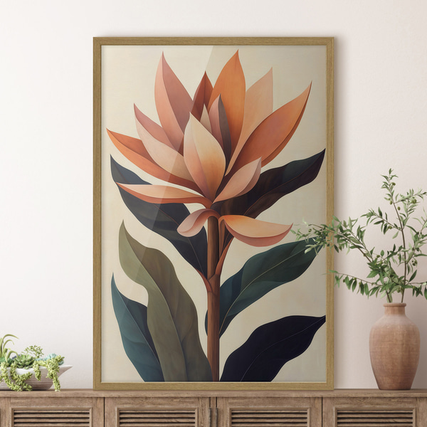 Plakatite Abstraktne lill, Plakatid Unikaalsed, f51155wo : Uwalls
