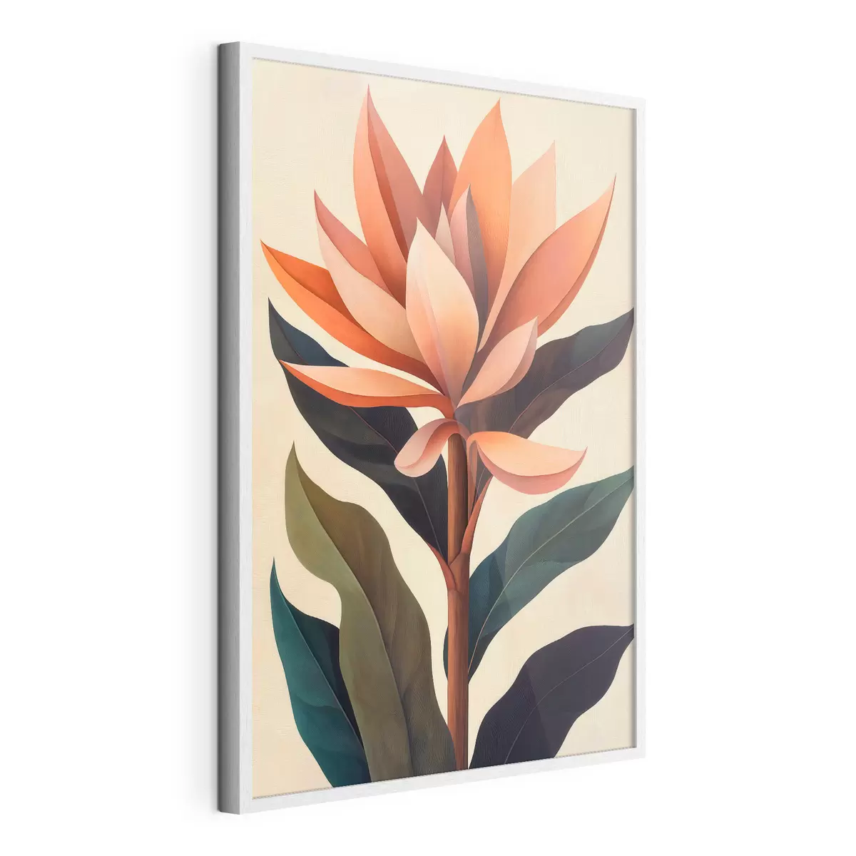 Plakat Abstraktne lill f51155