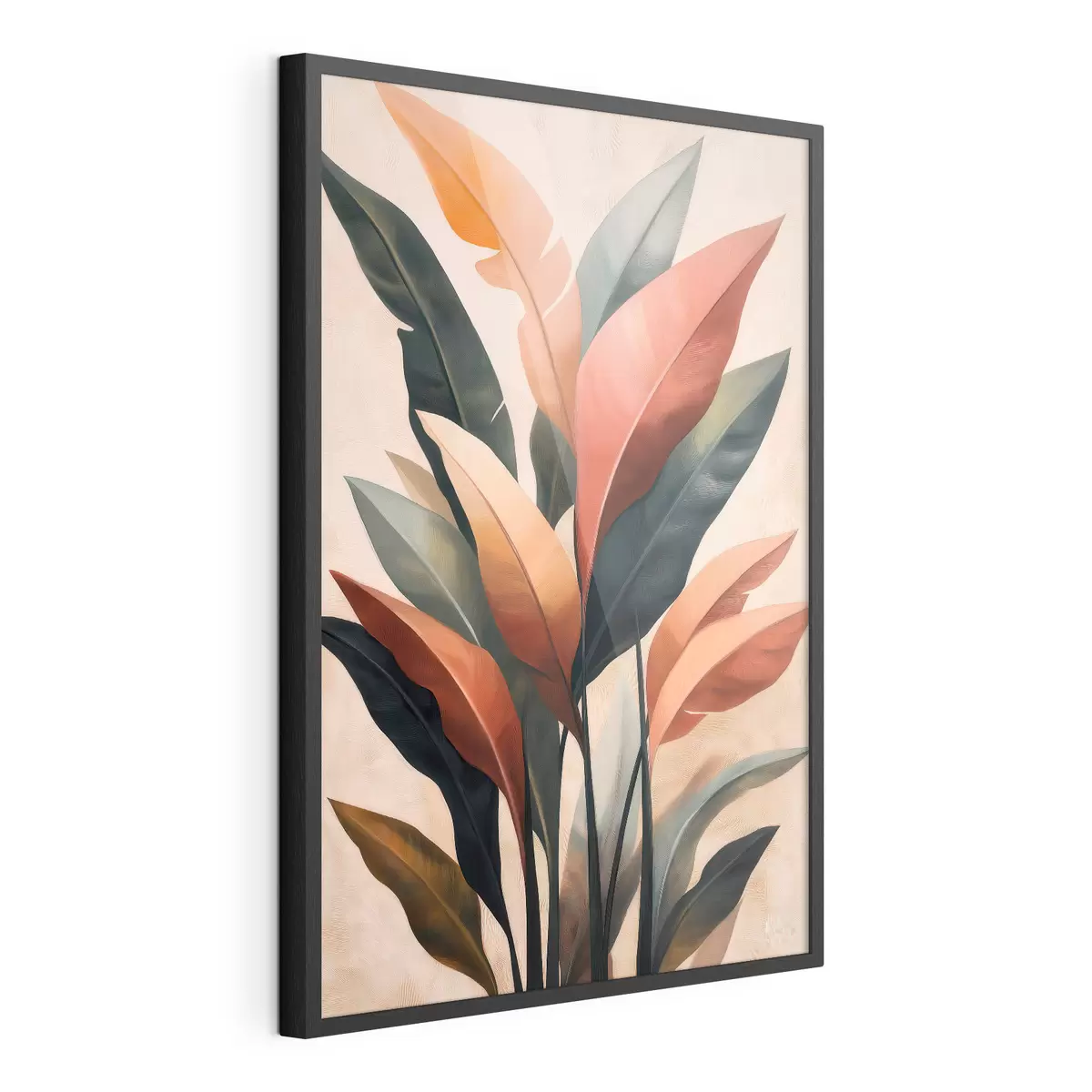 Plakat Abstraktsed lehed f51156