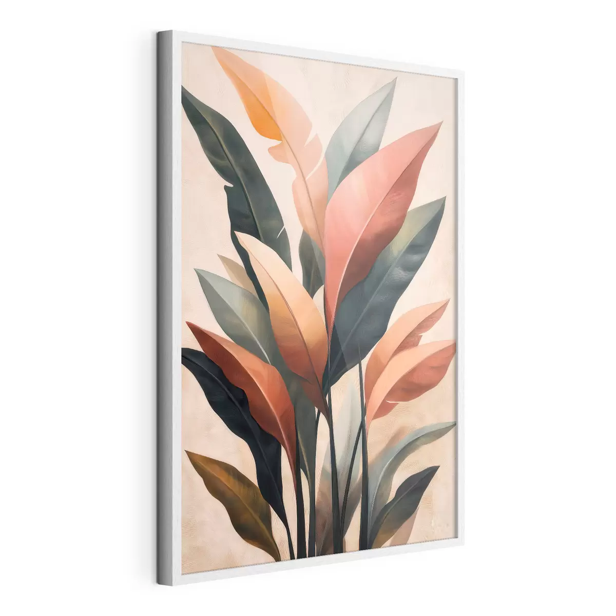 Plakat Abstraktsed lehed f51156