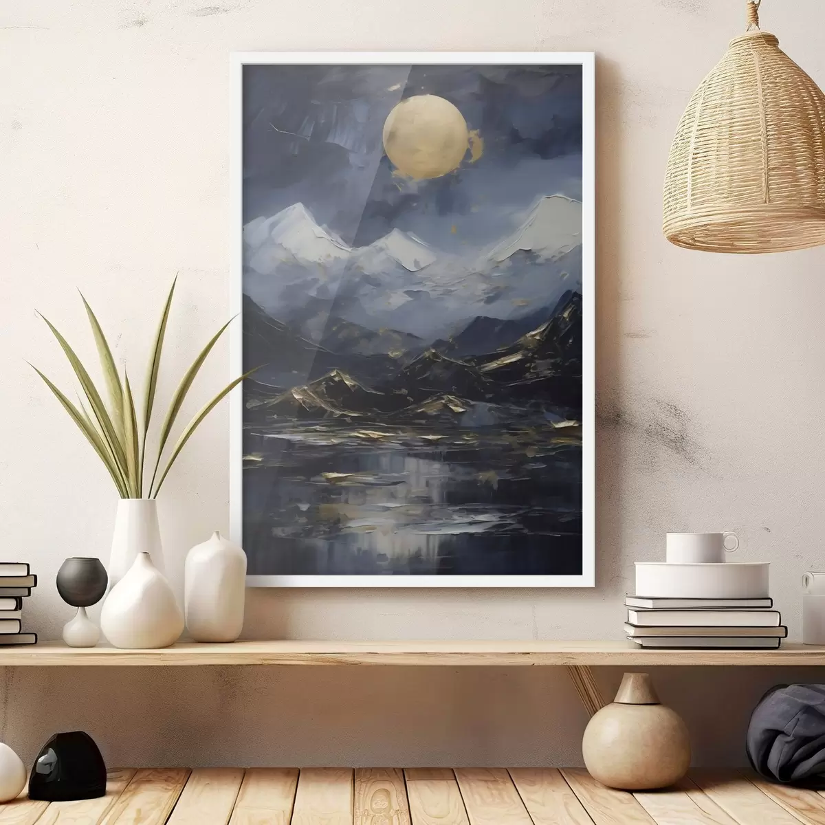 Plakat Mägimaastik, maali imitatsioon f51164