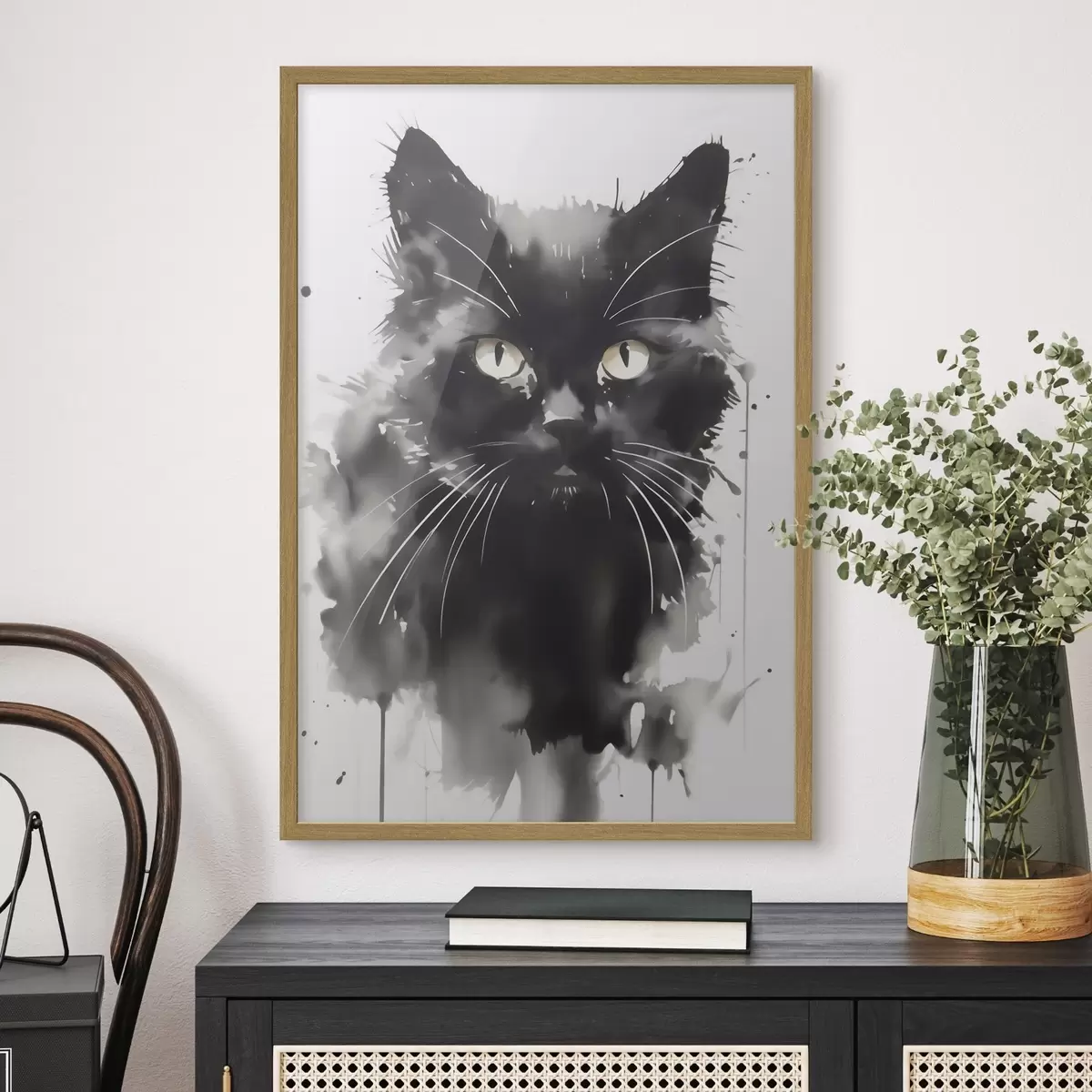 Plakat Kassi portree, maali imitatsioon f51169