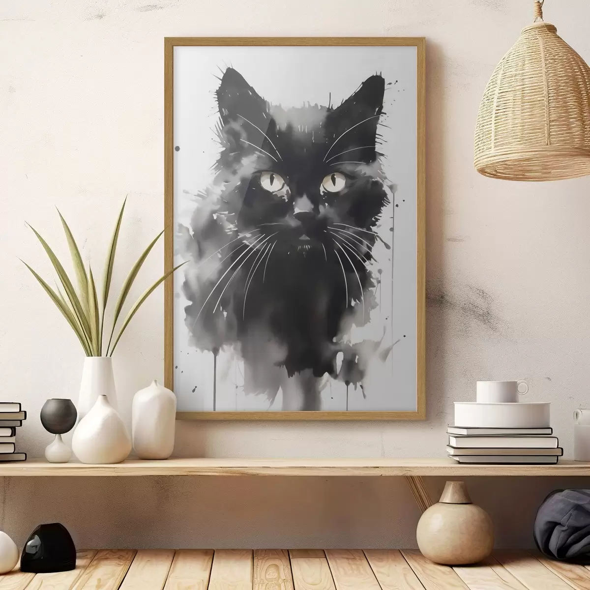 Plakat Kassi portree, maali imitatsioon f51169