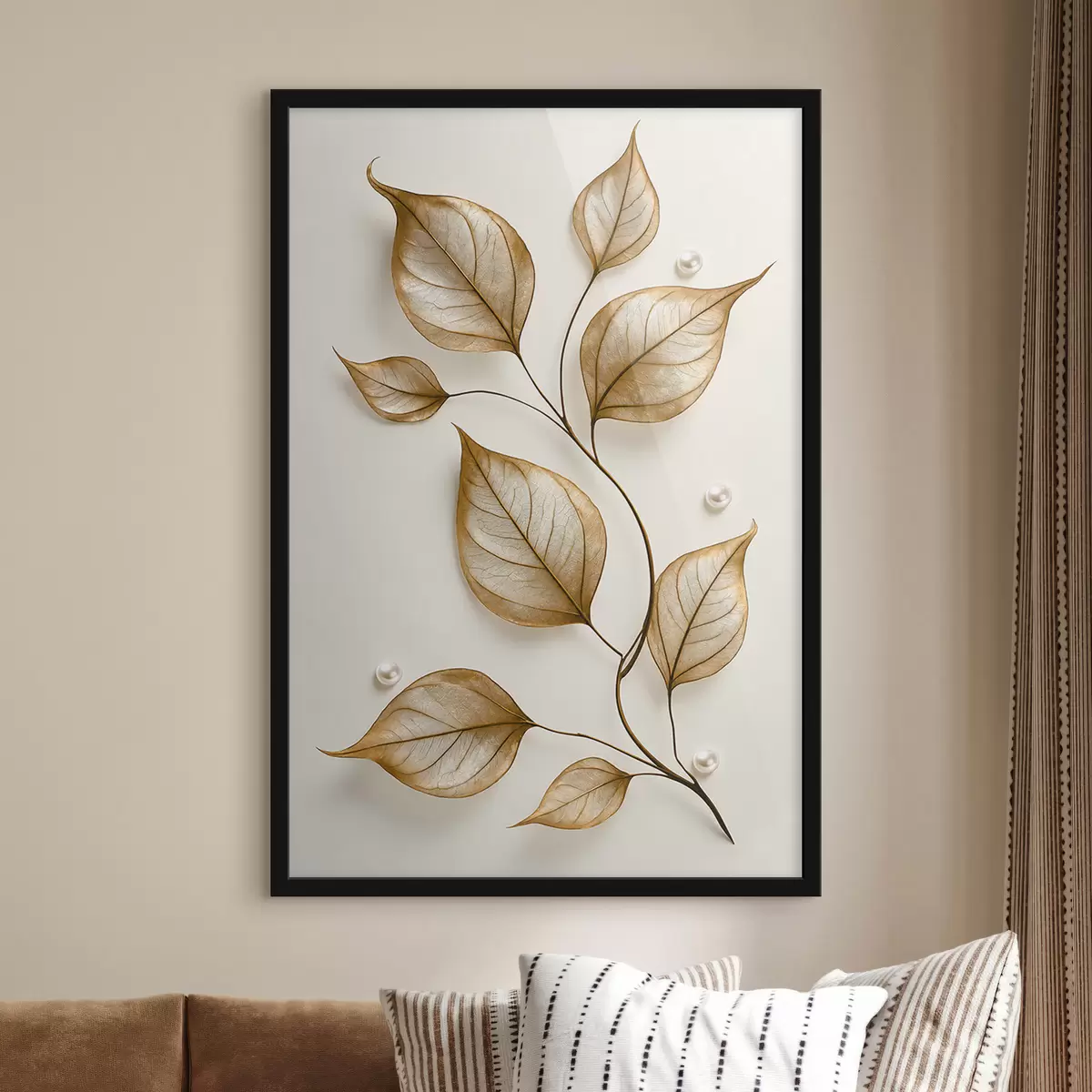 Plakat Elegantne botaaniline oks f50866