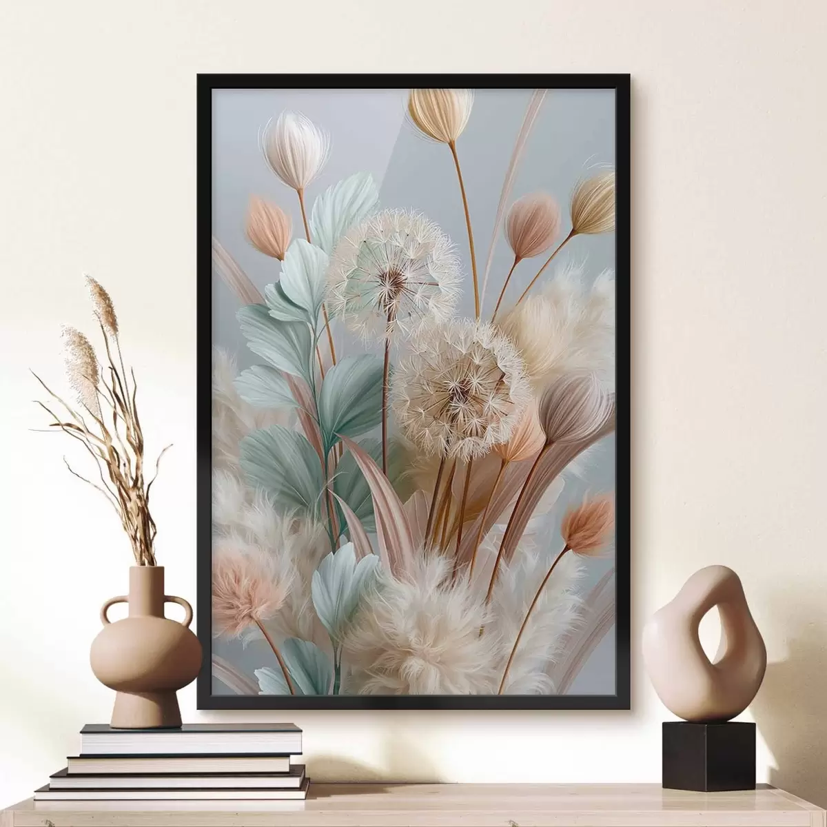 Plakat Õrnad võililled ja looduslilled f51182
