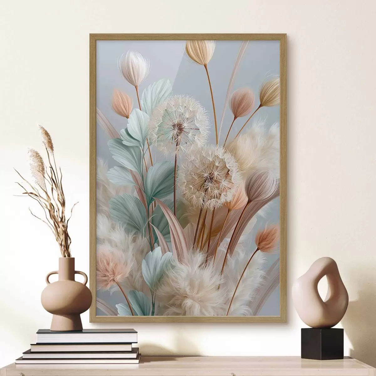 Plakat Õrnad võililled ja looduslilled f51182