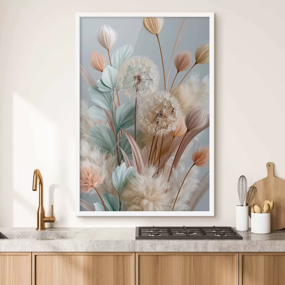 Plakat Õrnad võililled ja looduslilled f51182