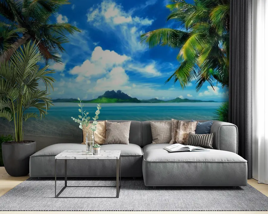 Fototapeedid Vesi, taevas ja pilv u64771