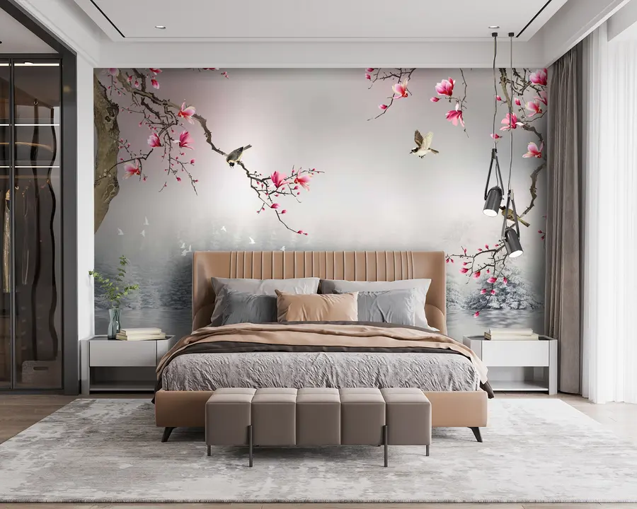 Fototapeedid Lill, vesi ja vedelik u37233