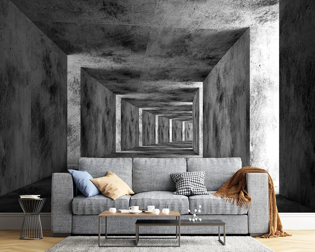 Fototapeedid Puit, must-valge e stiilis u45797