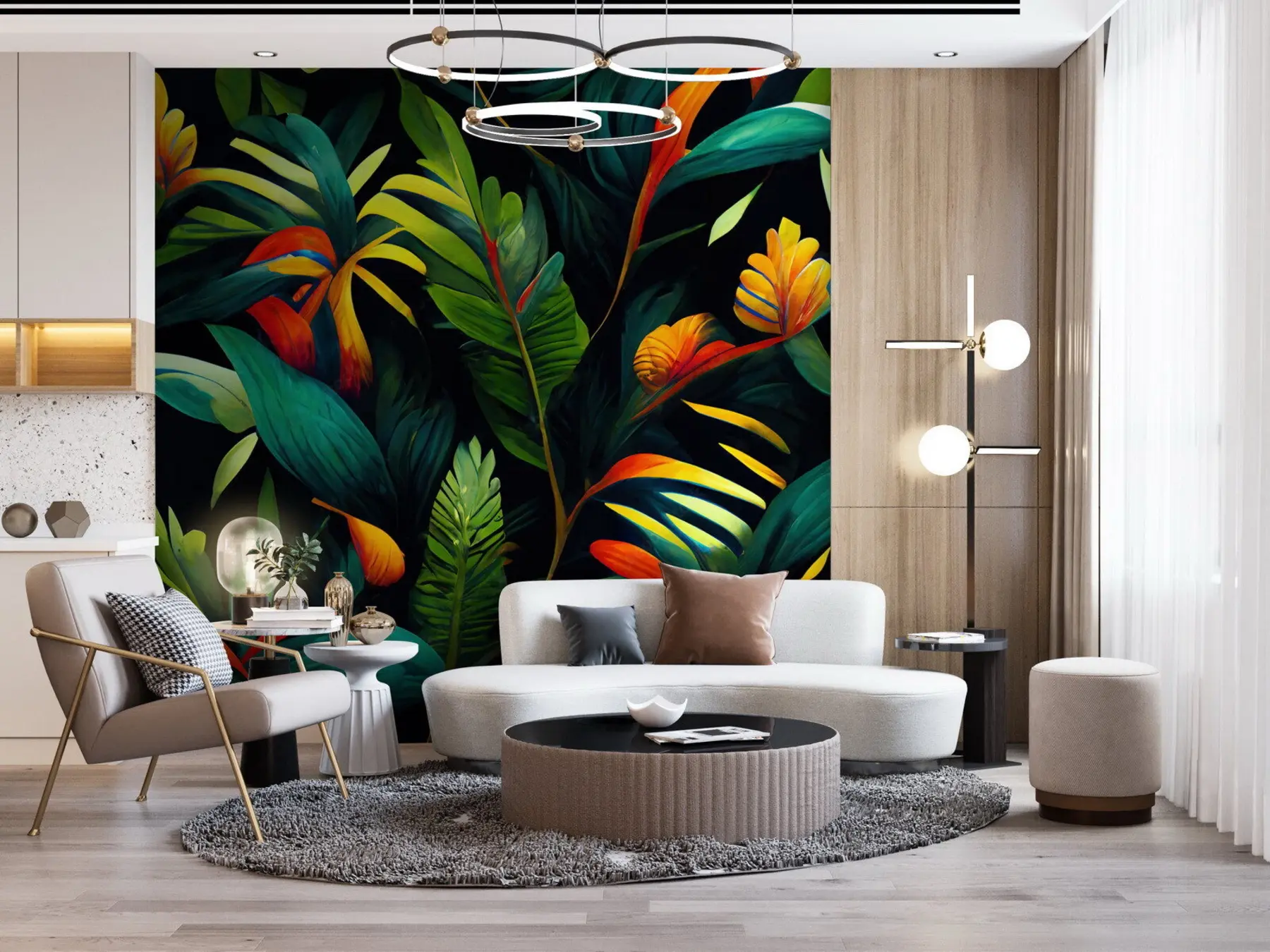 Fototapeedid Hele troopiline džungel u72390