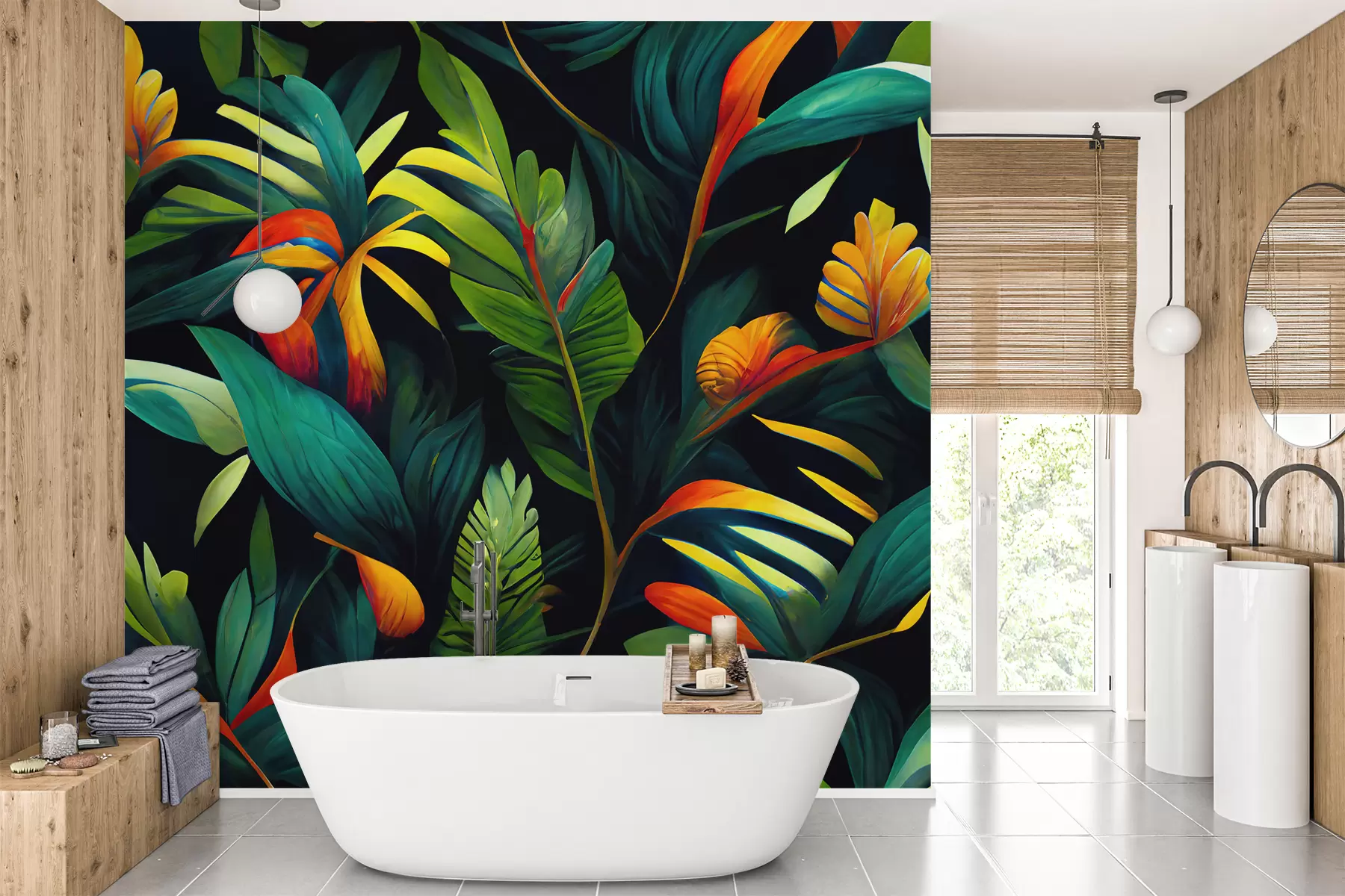 Fototapeedid Hele troopiline džungel u72390