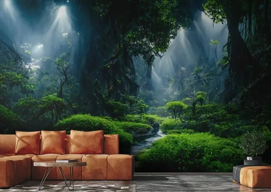 Fototapeedid Looduslik metsamaastik u72430