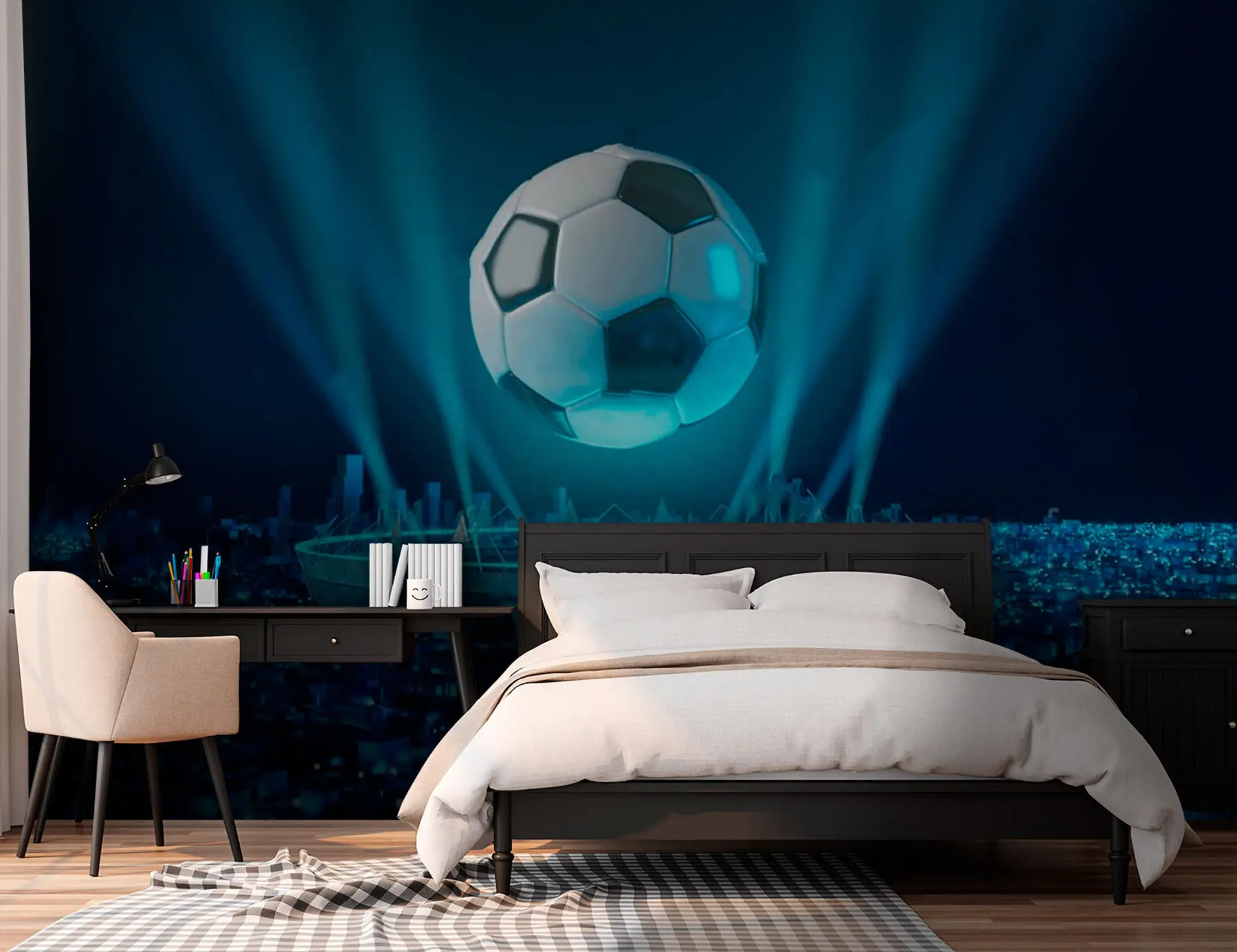 Fototapeedid Pall staadioni taustal u72793