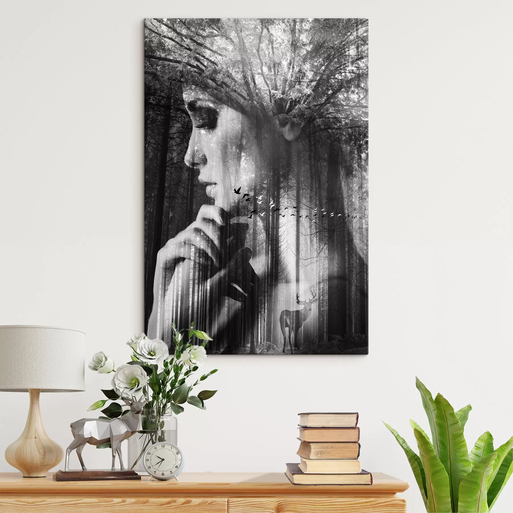 Fototapeedid Must, ripsmed ja must-valge s02754