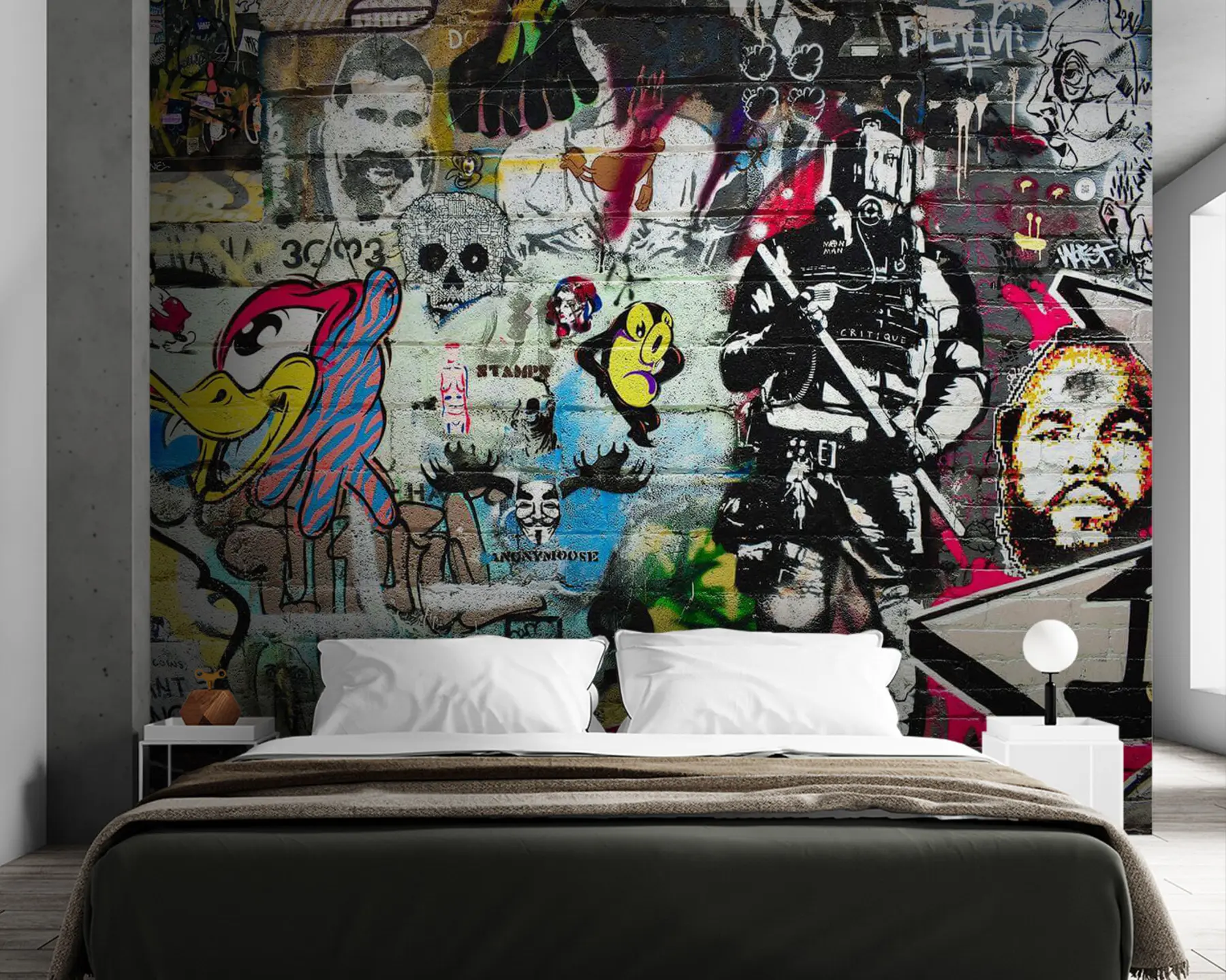 Fototapeedid Graffiti, kunst ja font u12434