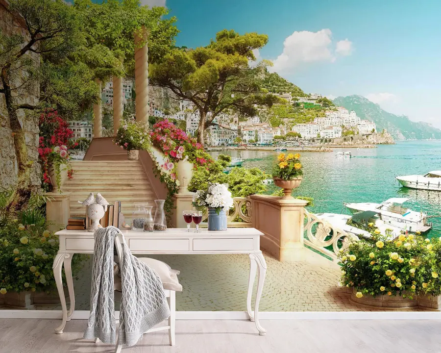 Fototapeedid Lill, taim ja taevas u12401