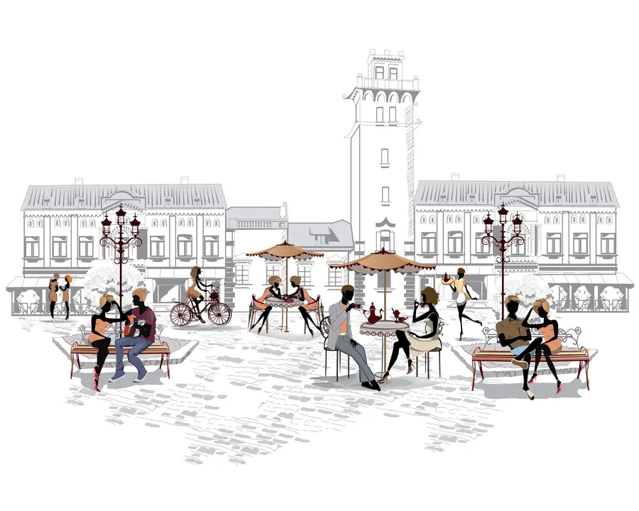 Fototapeedid Linnakujundus, font ja kunst u56109