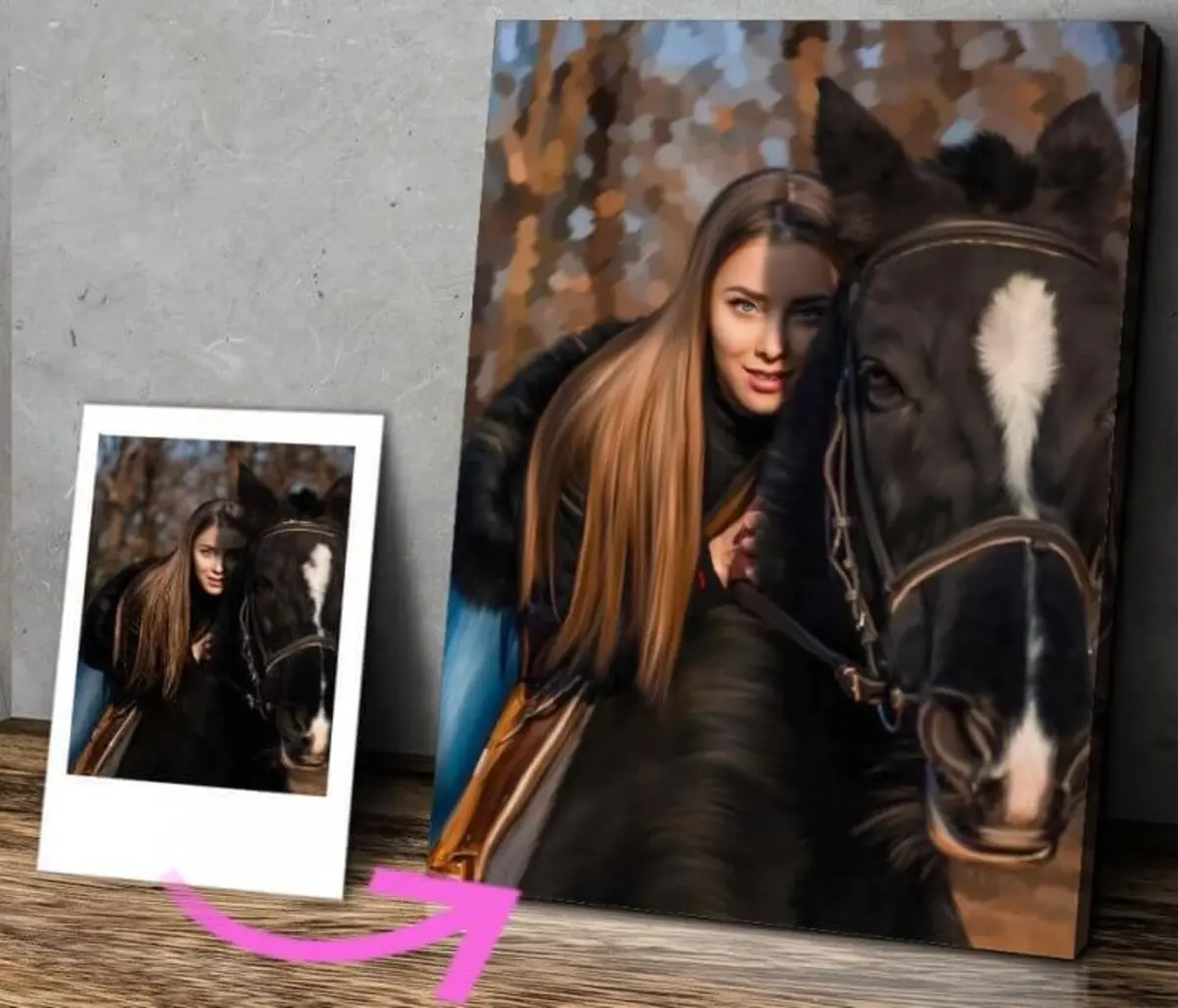 Pilt Hobune, naeratus ja tööloom s15718