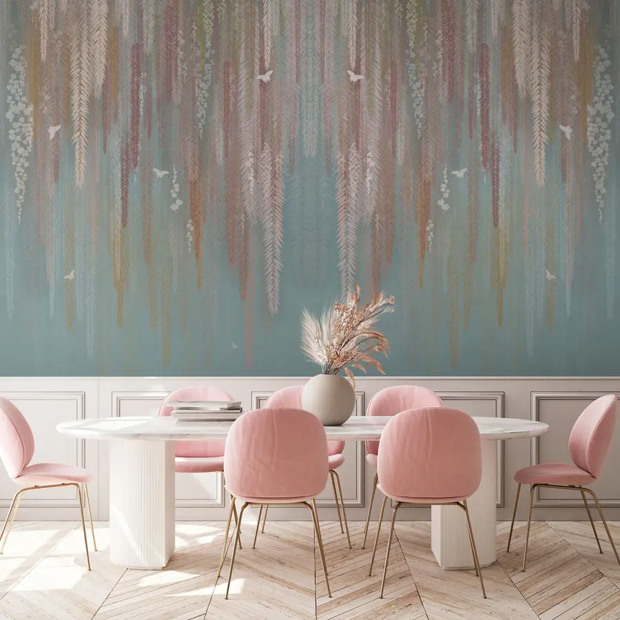 Fototapeedid Lillede rippuvad õisikud u73571