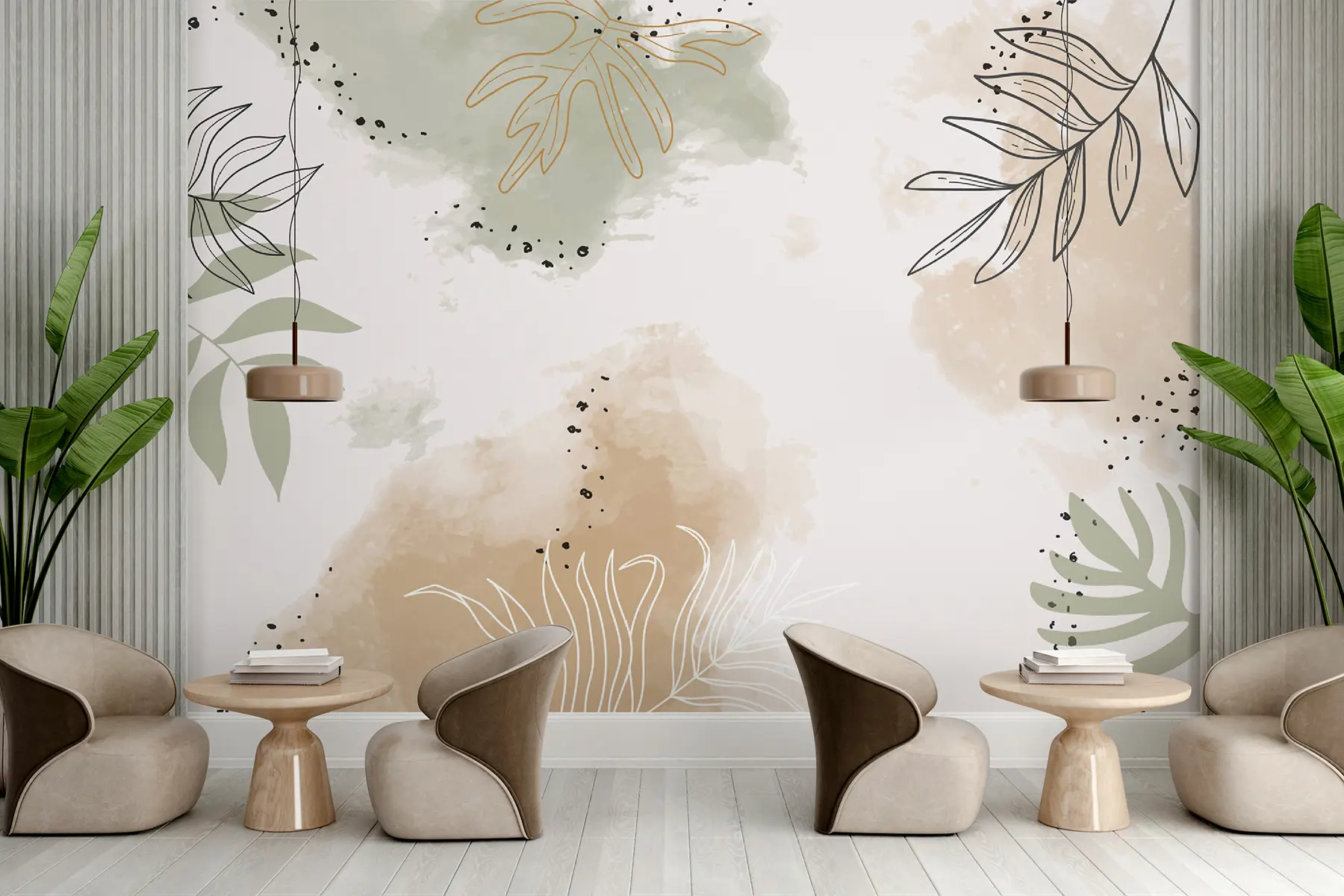 Fototapeedid Lehed - looduse kujundid u73684