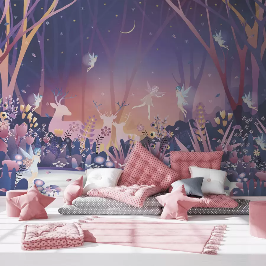 Fototapeedid Öötants haldjametsas u73899