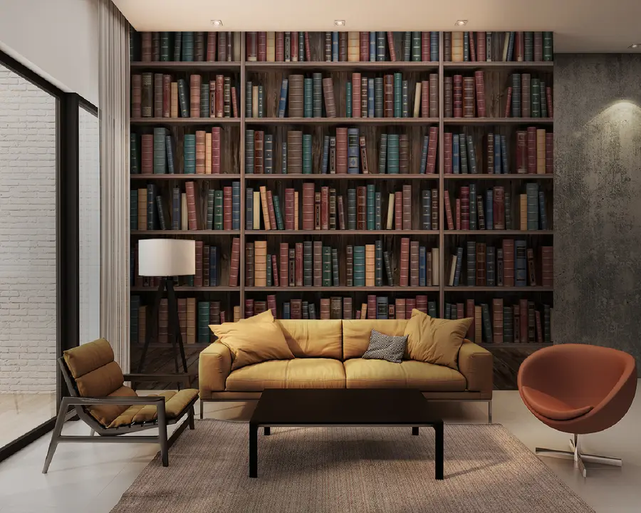 Fototapeedid Muljetavaldav raamatukogu u93501