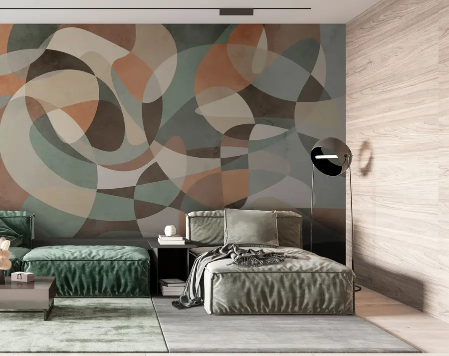 Fototapeedid Geomeetriline retro trend u73971